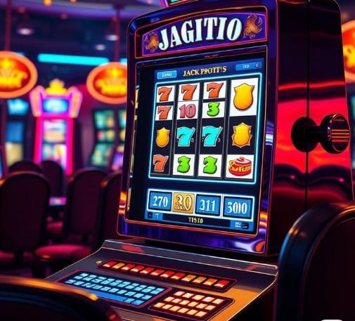 Antarmuka permainan Gem Saviour menampilkan grid simbol dan panel kontrol di rupiah123